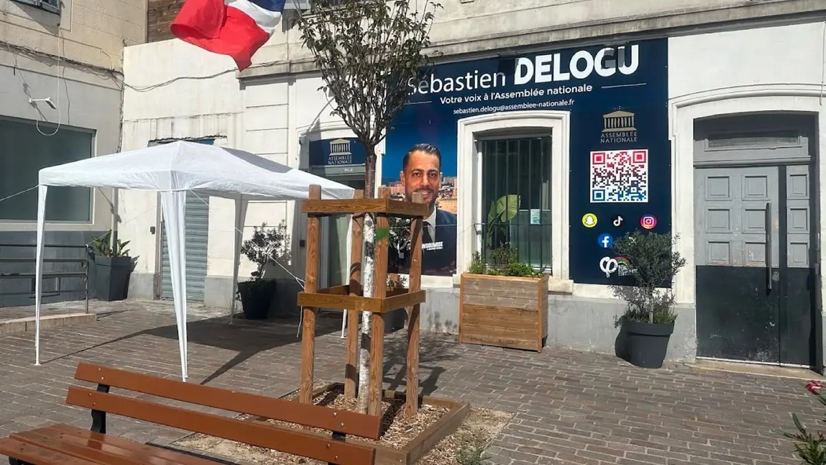 La permanence parlementaire de Sébastien Delogu, située dans le 15e arrondissement de Marseille. Photo : Google Avis